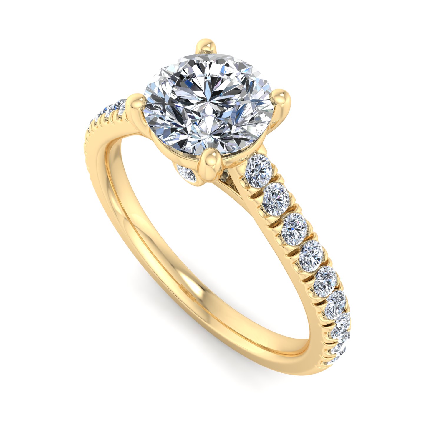 Olive Engagement Ring